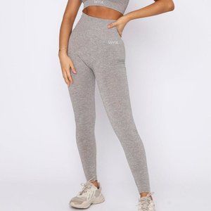 taupe marle seamless high waisted leggings